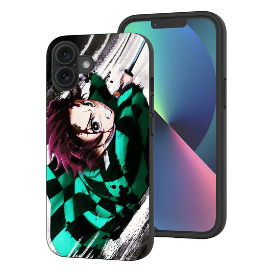 iPhone 16 Anime Demon Slayer Case - Shock & Scratch Resistant