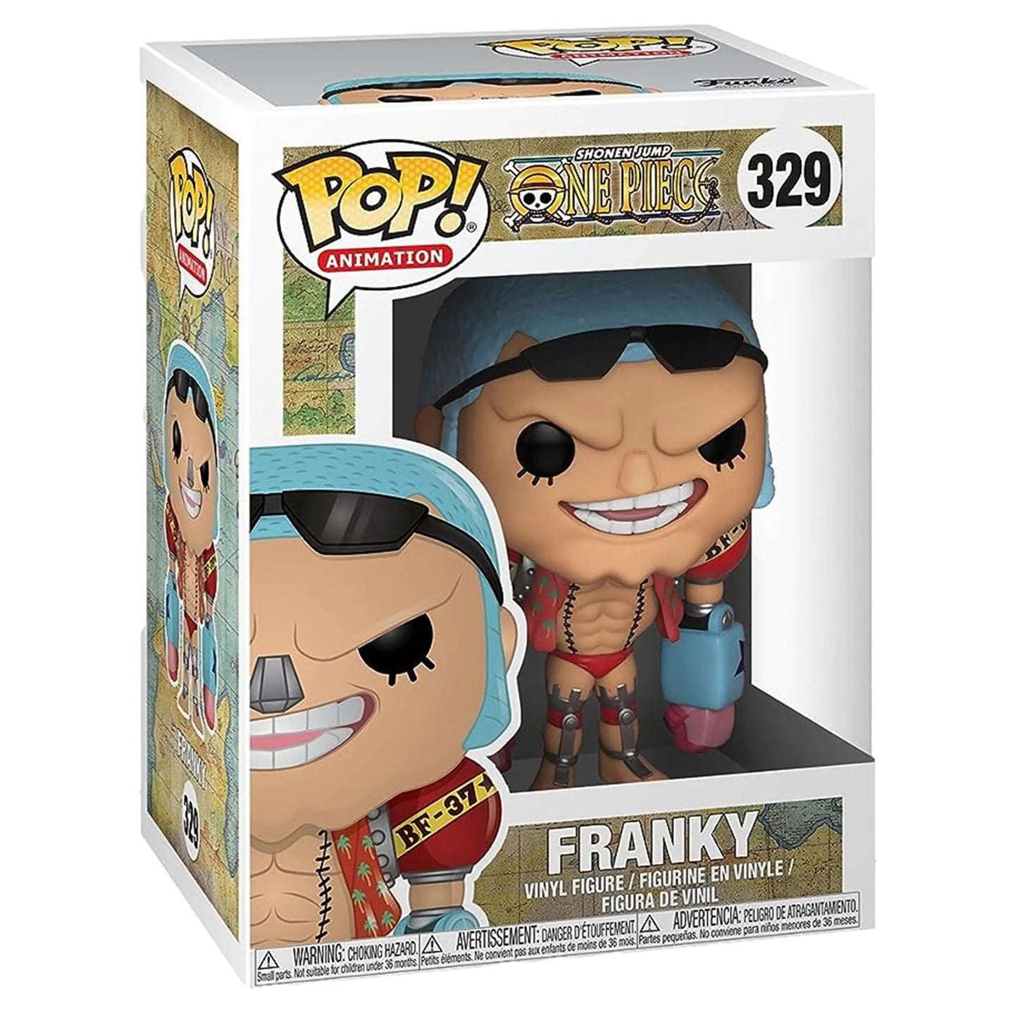 Funko Pop! Anime: One Piece - Franky Vinyl Figure